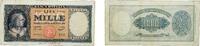 1000 Lire 1947 Italy Italy Republic 1947 1000 Lire Type 1947 Paper VF  P 83 VF