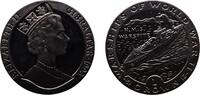 Gibraltar 1 Crown United Kingdom Gibraltar 1993 1 Crown - Elizabeth II (HMS Warspite) Copper-nickel Pobjoy Mint 28.54g UNC KM 117 -