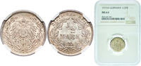 Germany ½ Mark Germany Second Empire 1915 A ½ Mark - Wilhelm II (type 2 - small shield) Original luster Silver (.900) (Ag 900, Cu 100) Berlin M -