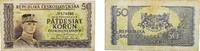 50 Korun ND (1945-1948) Czechoslovakia Czechoslovakia Third Republic ND (1945-1948) 50 Korun Paper VF  P 62 VF