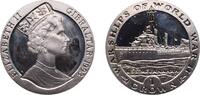 Gibraltar 1 Crown United Kingdom Gibraltar 1993 PM 1 Crown - Elizabeth II (U.S.S. Gleaves) Copper-nickel Pobjoy Mint 28.46g BU KM 122 -