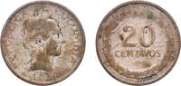 Colombia 20 Centavos Colombia Republic ND 20 Centavos Silver (.500) Bogota Mint (1675000) 4.85g F KM 208 Restrepo 389 Hernández 453-460 -