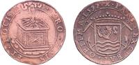 Netherlands Netherlands Dutch Republic Province of Zeeland 1592 Token Copper 6.06g VF -