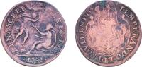 Netherlands Netherlands Dutch Republic 1582 Token - Belgia Renascere Copper 5.62g VF -