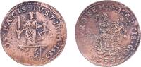 Netherlands Netherlands Dutch Republic 1587 Token Copper 5.69g VF -