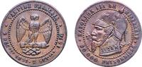 France France 1870 Reproduction - Napoléon III Défaite de Sedan Copper 6.1g AU -