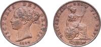 Great Britain ½ Penny Great Britain United Kingdom Kingdom 1844 ½ Penny - Victoria (1st portrait) Copper Royal Mint (Tower Hill) (1075200) 9.33g XF K -