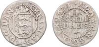Denmark 2 Skilling Denmark Kingdom 1677 2 Skilling Dansk - Christian V Billon (.281 silver) Copenhagen Mint 1.3g XF KM 358 -