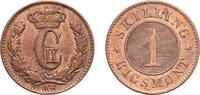 Denmark 1 Skilling rigsmont Denmark Kingdom 1872 ♔ 1 Skilling Rigsmønt - Christian IX Bronze Royal Danish Mint (Den Kongelige Mønt) 3.89g AU KM 774 -