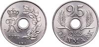 Denmark 25 Øre Denmark Kingdom 1972 S♥S 25 Øre - Frederik IX Copper-nickel (75% copper, 25% nickel) Copenhagen Mint (31422002) 4.37g UNC KM 855 -