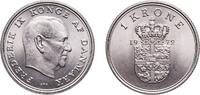 Denmark 1 Krone Denmark Kingdom 1972 S♥S 1 Krone - Frederik IX Copper-nickel (75% copper, 25% nickel) Copenhagen Mint (21019111) 6.74g UNC KM 85 -