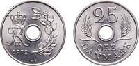 Denmark 25 Øre Denmark Kingdom 1972 S♥S 25 Øre - Frederik IX Copper-nickel (75% copper, 25% nickel) Copenhagen Mint (31422002) 4.33g UNC KM 855 -