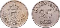 Denmark 25 Øre Denmark Kingdom 1955 N♥S 25 Øre - Frederik IX Copper-nickel (75% Copper, 25% Nickel) Copenhagen Mint (6384790) 4.5g AU KM 842.1 -