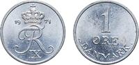 Denmark 1 Øre Denmark Kingdom 1971 C♥S 1 Øre - Frederik IX Zinc Copenhagen Mint (21982853) 1.61g UNC KM 839.2 DNF 1.12.1 -