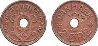 Denmark 5 Øre Denmark Kingdom 1927 ♥HCN;GJ 5 Øre - Christian X Bronze (95% Copper, 4% Tin, 1% Zinc) Copenhagen Mint (7129000) 3.83g XF KM 828. -