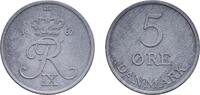 Denmark 5 Øre Denmark Kingdom 1962 C♥;S 5 Øre - Frederik IX Zinc Royal Danish Mint (Den Kongelige Mønt) (9729220) 6.35g UNC KM 843.2 DNF 3.13 -