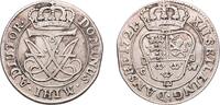 Denmark 12 Skilling Denmark Kingdom 1721 12 Skilling Dansk - Frederik IV Silver (.562) Copenhagen Mint 3.87g XF KM 521 -