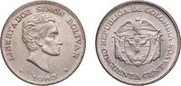 1963 Casa de Moneda de Colombia Colombia Republic 1963 50 Centavos Copper-nickel (75% Copper, 25% Nickel) Casa de Moneda de Colombia Mint (409800...