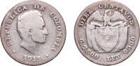 1913 Heaton and Sons / The Mint Colombia Republic 1913 10 Centavos Silver (.900) Heaton and Sons / The Mint Birmingham Limited (8305000) 2.31g F ...
