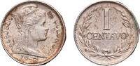 Colombia 1 Centavo Colombia Republic 1952 B 1 Centavo (Liberty) Nickel clad steel Bogota Mint 2g AU KM 275a Schön 12a Hernández 331 Restrepo 349 -