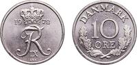 Denmark 10 Øre Denmark Kingdom 1972 S♥S 10 Øre - Frederik IX Copper-nickel (75% Copper, 25% Nickel) Copenhagen Mint (46958607) 3g UNC KM 849.2 -