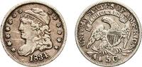 United States Half Dime United States Federal republic 1834 5 Cents Liberty Cap Half Dime Silver (.8924) (.1076 copper) Philadelphia Mint (1480000) 1. -