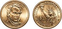 United States 1 Dollar United States Federal republic 2010 D 1 Dollar (James Buchanan) Manganese brass clad copper Denver Mint (36540000) 7.92g UNC PCG -