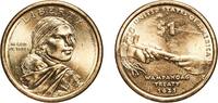 United States 1 Dollar United States Federal republic 2011 D 1 Dollar Native American Dollar (Wampanoag Treaty) Manganese brass clad copper Denver Mi -