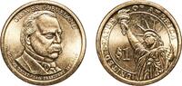 United States 1 Dollar United States Federal republic 2012 P 1 Dollar (Grover Cleveland, second term) Manganese brass clad copper Philadelphia Mint (10 -