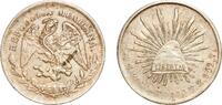 1900 Zs FZ Casa de Moneda de Zac Mexico Federal Republic 1900 Zs FZ 1 Peso Silver (.9027) (Copper .0973) Casa de Moneda de Zacatecas Mint (535700...