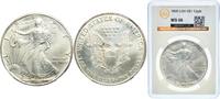 United States 1 Dollar United States Federal republic 1995 1 Dollar American Silver Eagle (Bullion Coin) Silver (.999) San Francisco Mint (1781132) 3 -