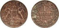 Grand Duchy of Baden 1 Kreuzer 1870 Staatliche M&uuml;nze Baden-W&uuml;rt Germany ... 5.09 US$  +  17.34 US$ shipping