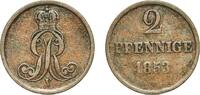 Kingdom of Hannover 2 Pfennigs 1853 B Hanover Mint Germany Kingdom of Ha... 7.63 US$  +  17.34 US$ shipping