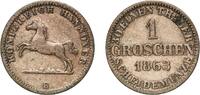 Kingdom of Hannover 1 Groschen 1863 B Hanover Mint Germany Kingdom of Ha... 7.63 US$  +  17.34 US$ shipping