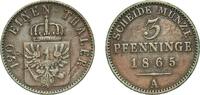 Kingdom of Prussia 3 Pfenninge 1865 A Berlin Mint Germany Kingdom of Pru... 7.63 US$  +  17.34 US$ shipping