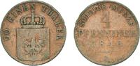 Kingdom of Prussia 4 Pfenninge 1846 D D&uuml;sseldorf Mint Germany Kingdom of... 5.09 US$  +  17.34 US$ shipping
