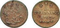 Electorate of Bavaria 1 Pfennig 1762 Munich Mint Germany Electorate of B... 19.08 US$  +  17.34 US$ shipping