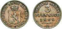 Principality of Reuss-Schleiz 3 Pfennige 1868 A Berlin Mint Germany Prin... 12.72 US$  +  17.34 US$ shipping