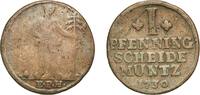 Principality of Brunswick-Wolfenb&uuml;ttel 1 Pfennig 1730 Zellerfeld Mint Ge... 19.08 US$  +  17.34 US$ shipping