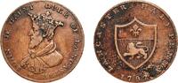 United Kingdom ½ Penny Great Britain United Kingdom United Kingdom 1792 ½ Penny (Lancashire - Lancaster / John of Gaunt) Copper 12.19g VF DH 24 Atkins -