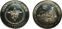Cuba 10 Pesos Cuba Second Republic 1987 10 Pesos (March towards Victory) Silver (.999) Empresa Cubana de Acuñaciones Mint (2000) 31.17g PF KM -