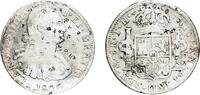 Mexico 8 Reales Mexico Spanish colony 1806 Mo TH 8 Reales - Carlos IV Silver (.896) Mexican Mint 26.58g VF Chopmarked KM 109 -