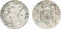 Mexico 8 Reales Mexico Spanish colony 1792 Mo FM 8 Reales - Carlos IV Silver (.896) Mexican Mint 26.67g VF KM 109 -