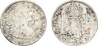 Mexico 8 Reales Mexico Spanish colony 1801 Mo FM 8 Reales - Carlos IV Silver (.896) Mexican Mint 26.72g VF Chopmarked KM 109 -