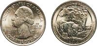 United States ¼ Dollar United States Federal republic 2010 D ¼ Dollar Washington Quarter (Yellowstone, Wyoming) Copper-nickel clad copper Denver Mint -