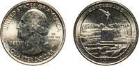 United States ¼ Dollar United States Federal republic 2011 P ¼ Dollar Washington Quarter (Gettysburg National Military Park, Pennsylvania) Copper-nic -