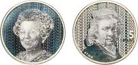 Netherlands 5 Euros Netherlands Kingdom 2006 5 Euros - Beatrix (Rembrandt) Silver (.925) Utrecht Mint (35000) 11.92g UNC KM 266 -
