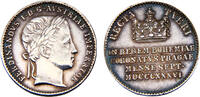 Austria Token Austria Empire Ferdinand I MDCCCXXXVI (1836) Token Coronation token of Ferdinand I, 1836, Bohemian coronation in Prague -