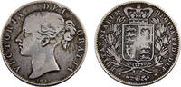 Great Britain 1 Crown Great Britain United Kingdom Victoria 1845 1 Crown 1st portrait, Bump on Rim -