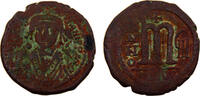 Byzantine states 40 Nummi Byzantine Empire Mauricius Tiberius ND (588) THЄUP 40 Nummi -